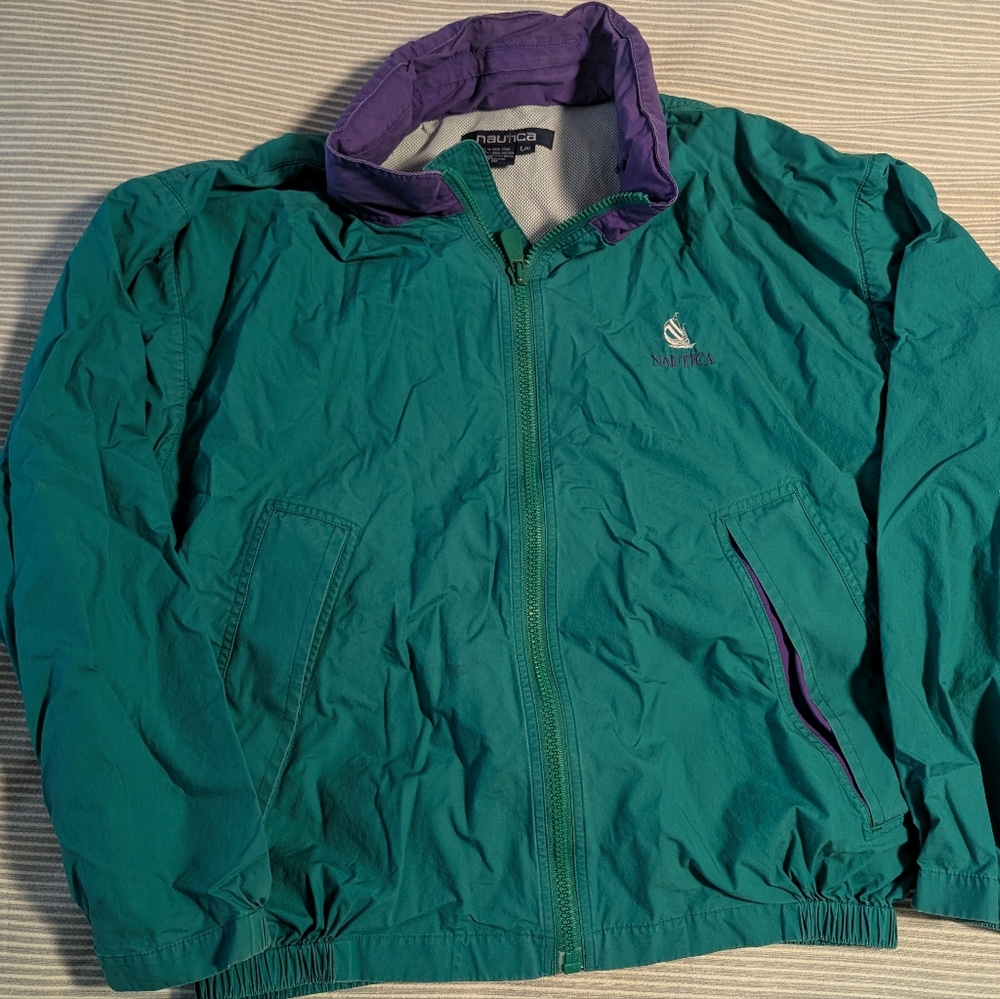 Vintage Nautica Cup Windbreaker